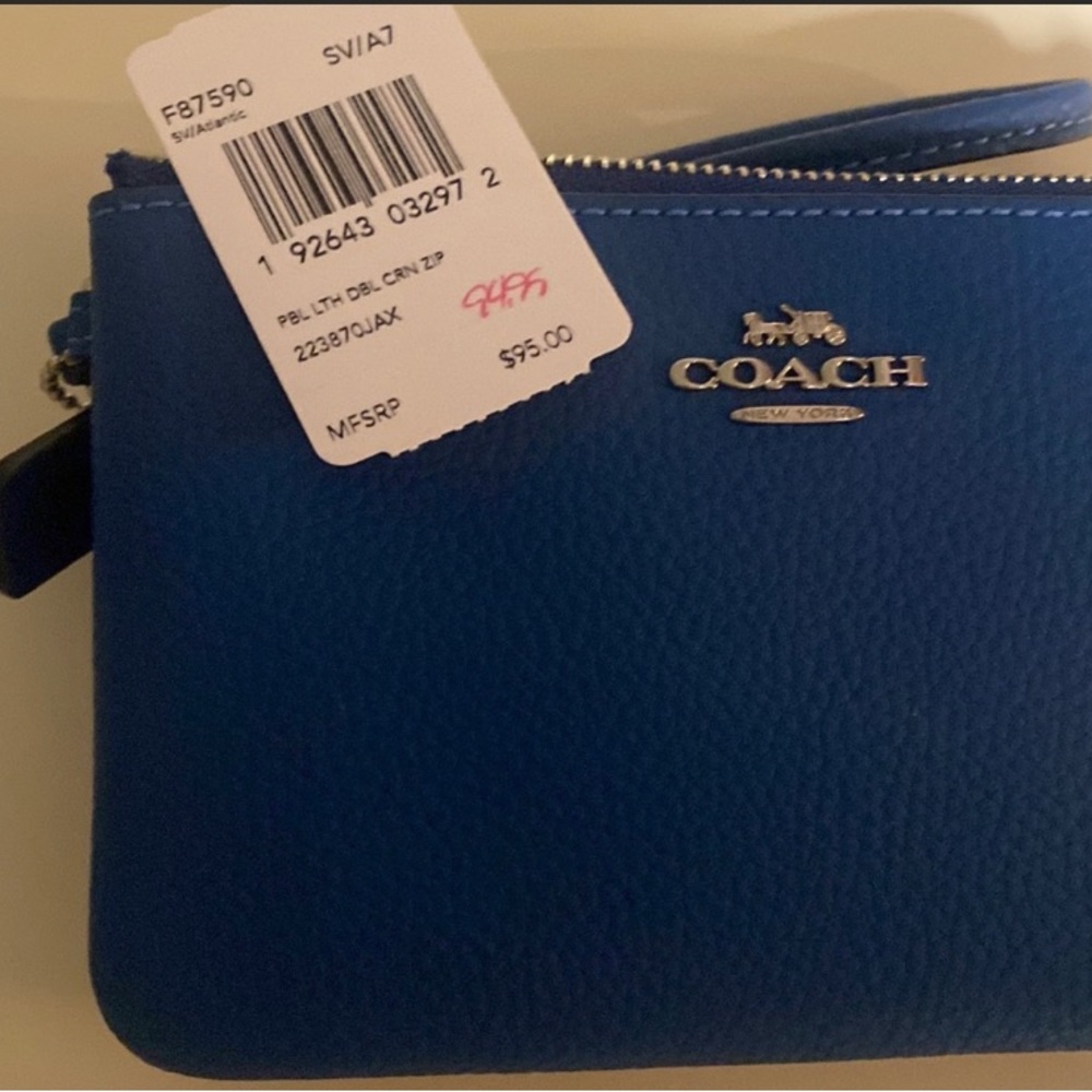 Blue wristlet